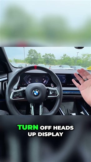 BMW Heads-Up Display: Controversial Feature You Can Turn Off! #shorts