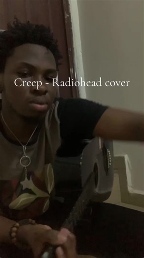 I’m a creep #radiohead #creep #shesrunninoutthedoor #fyp #cover #singing