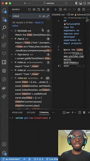 How to do a global search in visual studio code #shorts
