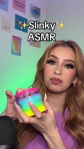 Slinky ASMR Sounds for Relaxation and Tingles