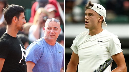 7 years after coaching Novak Djokovic, Andre Agassi makes a return to tennis as Holger Rune's mentor at Citi DC Open