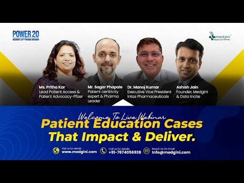 #PatientEducation in #Pharma | Medgini Webinar #2025
