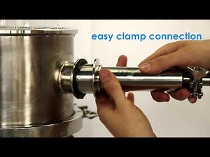 CSV Containment - Retractable & Rotating Spray Ball Valve