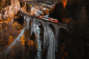 Route Blanche RN205 : voie d'accès vers Chamonix et le Tunnel du Mont Blanc