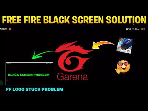 free fire not open login problem🤯 | free fire black screen problem | free fire garena stuck problem