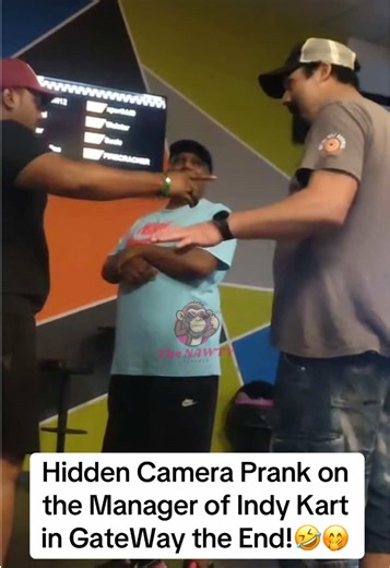 Hidden Camera Prank at IndyKart Racing Goes Hilariously Wrong