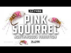 How to tie a Pink Squirrel | Northwoods Variation trout nymph by Musky Fool