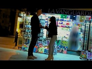 Flirting with a Brazilian Bartender in Winter (Street Approach)