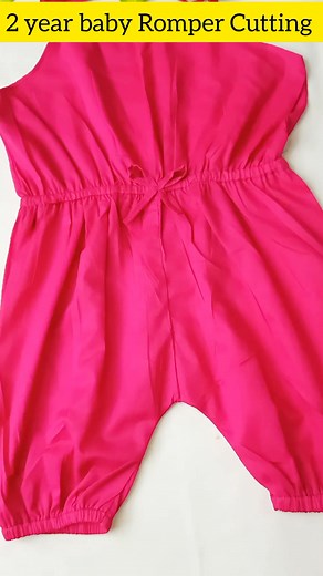 Baby Romper Cutting and Stitching Tutorial