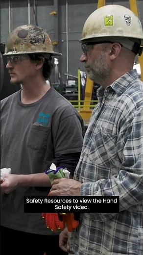 Hand and Finger Safety #safety #handsafety #manufacturing #welding