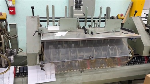 Muller Martini Minuteman: 6-Pocket / Cover Feeder / Saddle Stitcher / Trimmer | Aashish Kumar Panchal | Facebook