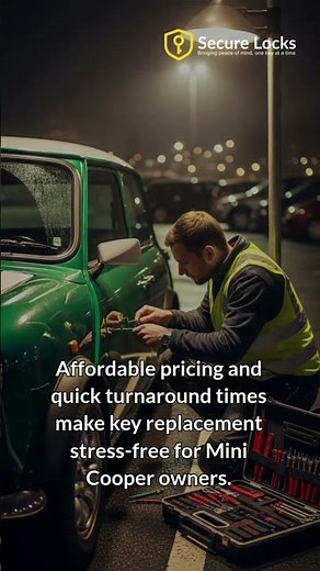 Lost Your Mini Cooper Key? Car Key Replacement is Just a Call Away