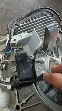 How to set the coil gap on a Stihl
