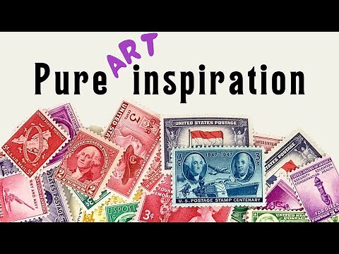 Stamps, Grids, and Collage. Finding Inspiration in Postage Stamps
