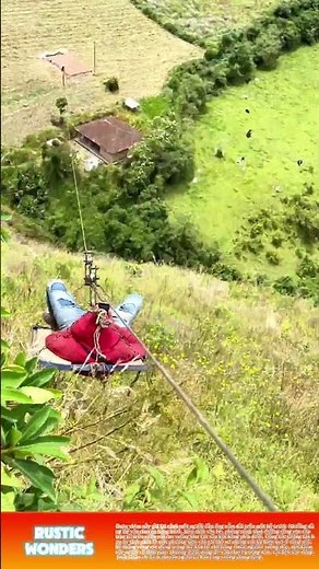 Nằm trên băng chuyền, lao xuống dốc: Vận chuyển người và hàng bằng ròng rọc trên núi