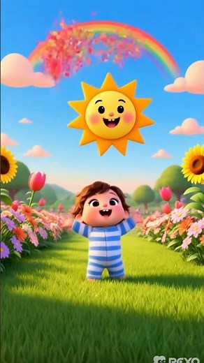 Good Morning Song ☀️🌸 | Wake Up & Sing | Toddler Bounce House
