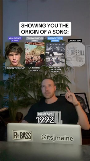 Showing you the origin of a song: “i remain versatile” #sample #samples #sampled #music