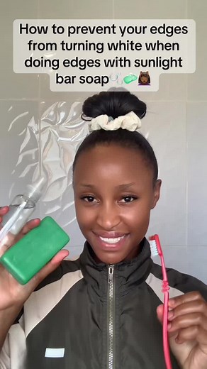 How to Style Edges with Sunlight Bar Soap