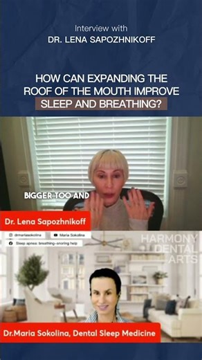 Palate Expansion: Improving Nasal Breathing and Airway Health. Dr. Lena Sapozhnikoff