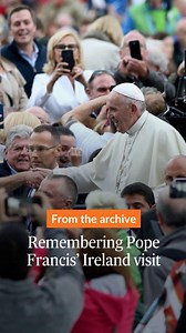 119K views · 5.3K reactions | In August 2018, Pope Francis became the first pontiff to visit Ireland since John Paul II in 1979. Video: David Dunne | The Irish Times | Facebook