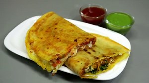 Moong Dal Crispy Chilla
