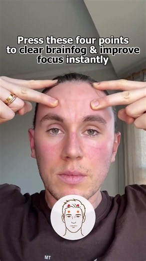 🧠 These four points are fantastic for clearing brain fog and improving focus