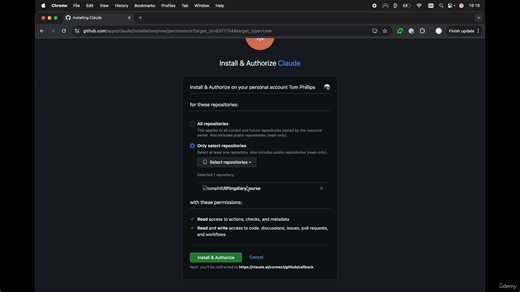 Claude Code 从入门到精通 第4章节 ——02 配置 Claude Code GitHub Actions
