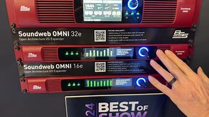 Al Crain from Harman Professional goes over their new BSS Audio Soundweb OMNI audio networking platform at the 2024 InfoComm show. For more info: https://daleproaudio.com/collections/bss-soundweb-omni | Dale Pro Audio
