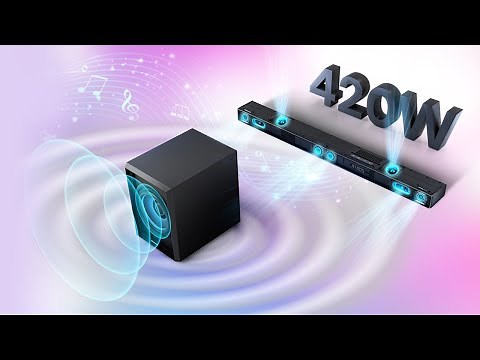 Hisense U3120G 420Watts 3.1.2ch SoundBar & Wireless Subwoofer