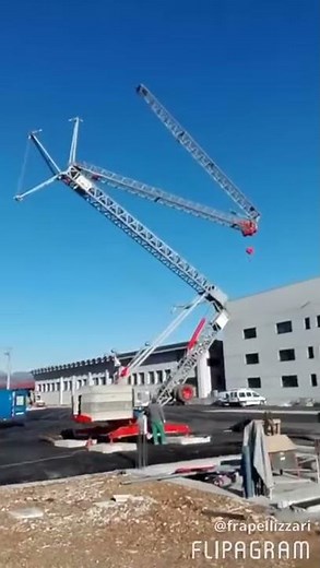 Montaggio gru Benedini B20