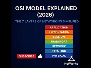 OSI Model Explained (2026) – The 7 Layers of Networking Simplified
