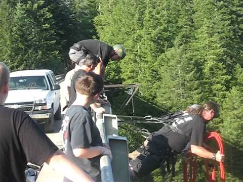 Bungee Jumping - High Steel Bridge - Olympic National Forest