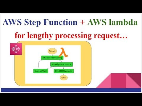 AWS Step Function and AWS Lambda set up for long processing requests