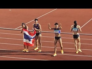 Women's 4x100m relay (final), 33rd SEA Games, hosted by Thailand 🇹🇭