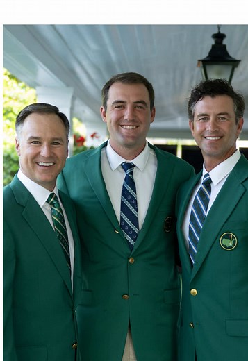Green Jackets. Golden legacies. #themasters #golf #transition