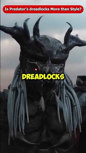 Is there More to Predator’s Dreadlocks than Just Style? Predator Badlands #Shorts #Viral