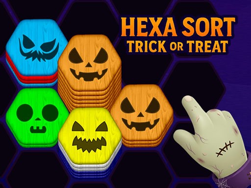 Play Hexa Sort Trick or Treat | Free Online  Games. KidzSearch.com