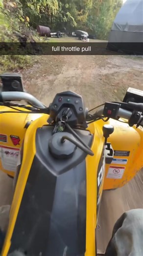 Full throttle pull on my 2018 can am DS 250