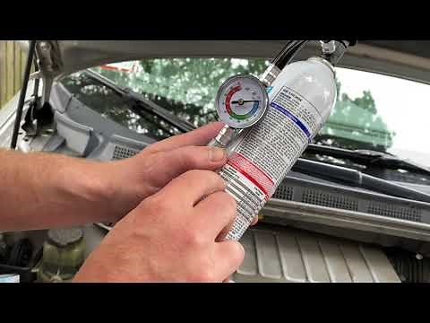 How to recharge your AC in your car (basic)