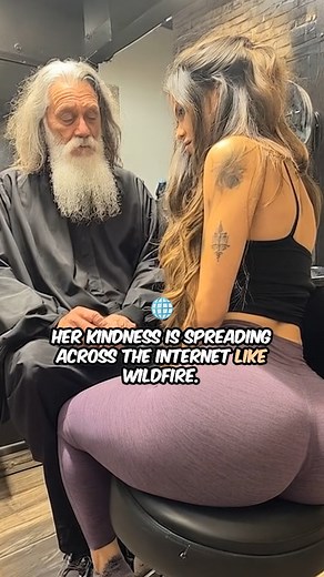 With every snip of her scissors, she restores more than just hair — she restores dignity. 💈❤️ This compassionate young barber is going viral for her mission to give free haircuts to anyone in need. But she doesn’t stop there — she gifts clothes, shares uplifting words, and makes sure everyone leaves feeling like a new person. One man saw his reflection and burst into tears. “I can face the world again,” he whispered. The internet is calling her a light in the darkness — and after watching her k
