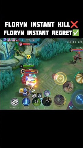 She Underestimated My Shotgun 💀 #mlbb #mlbbindonesia #mlbbhighlights