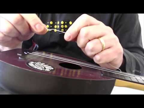 How To Change Slotted Bridge Ukulele Strings - Got A Ukulele Beginners Tips