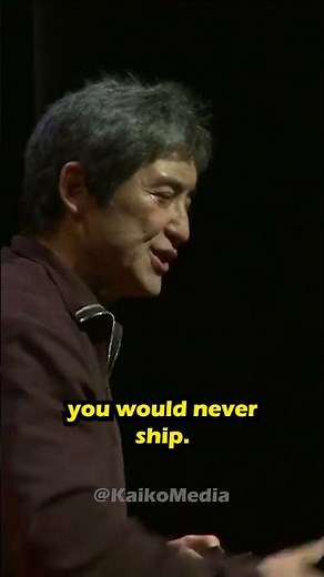 Guy Kawasaki's TED Talk: 'Don't Worry, Be Crappy' - The Art of Imperfect Innovation #TEDTalk #Shorts