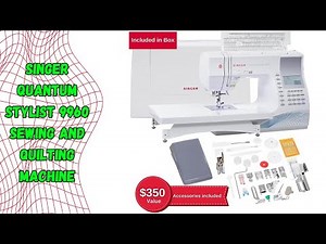Full Review: SINGER Quantum Stylist 9960 Sewing Machine - Fast Sewing Speed