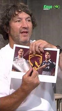 'We had a shocker one year' Fletch and Hindy's take on the new Broncos logo #nrl #brisbanebroncos