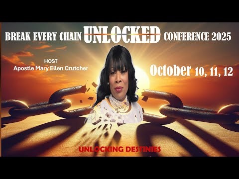 Break Every Chain Conference 2025 Dr Crystal Pinager