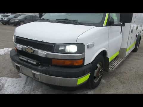 2017 Chevrolet Express Rescue Vehicle - 6.0L V8 OHV 16V FFV.