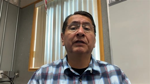 Words for former Navajo Nation President Johnathan Nez on Grand Opening of Nazlini Senior Center. | Nazlini Chapter