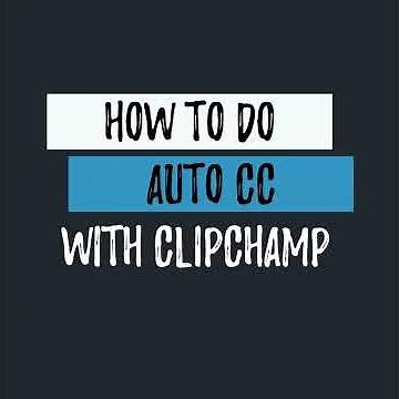 How to add Auto CC Captions, Subtitles with ClipChamp (2024)