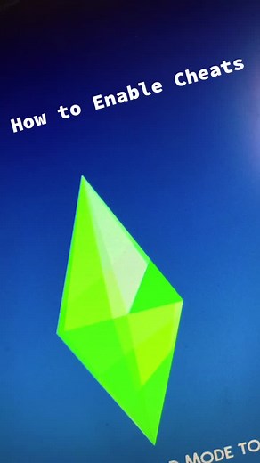 How to Enable Cheats😄#sims4hacks #fyp #sims4